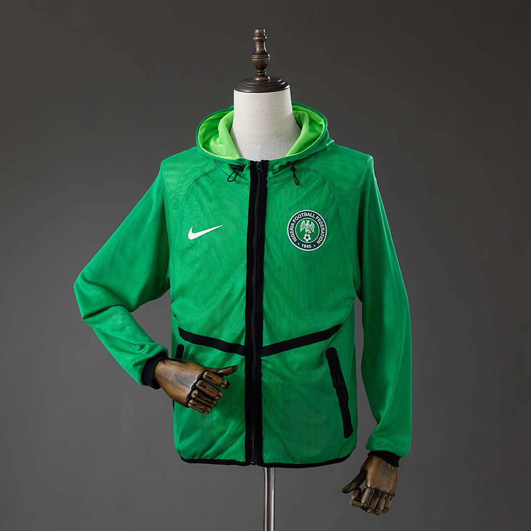 Nigeria 2026 Men's Football Anthem Jacket - Green S-XXL 3