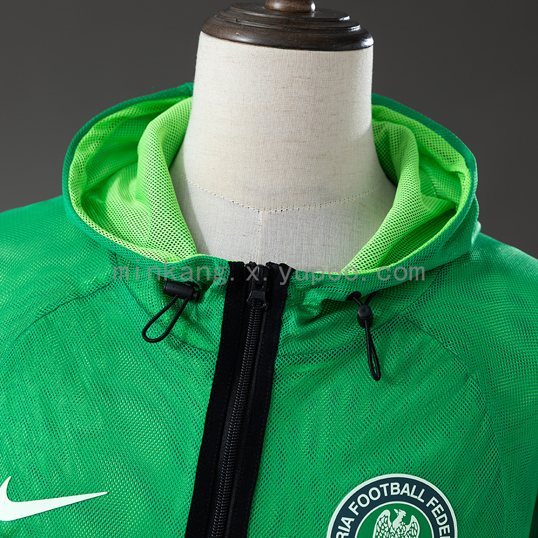 Nigeria 2026 Men's Football Anthem Jacket - Green S-XXL 9