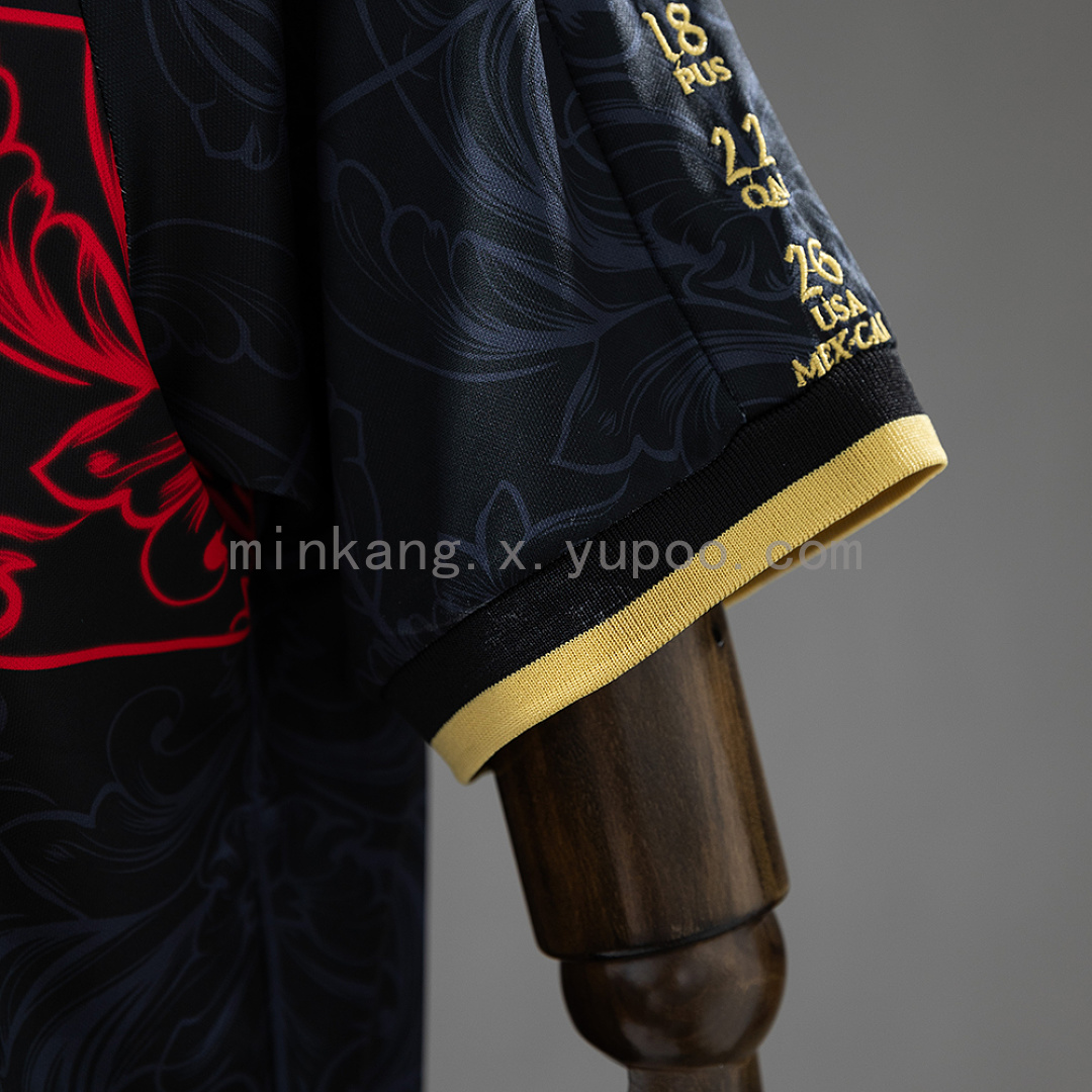 Portugal 2026 Special Edition Jersey Black S-4XL 5