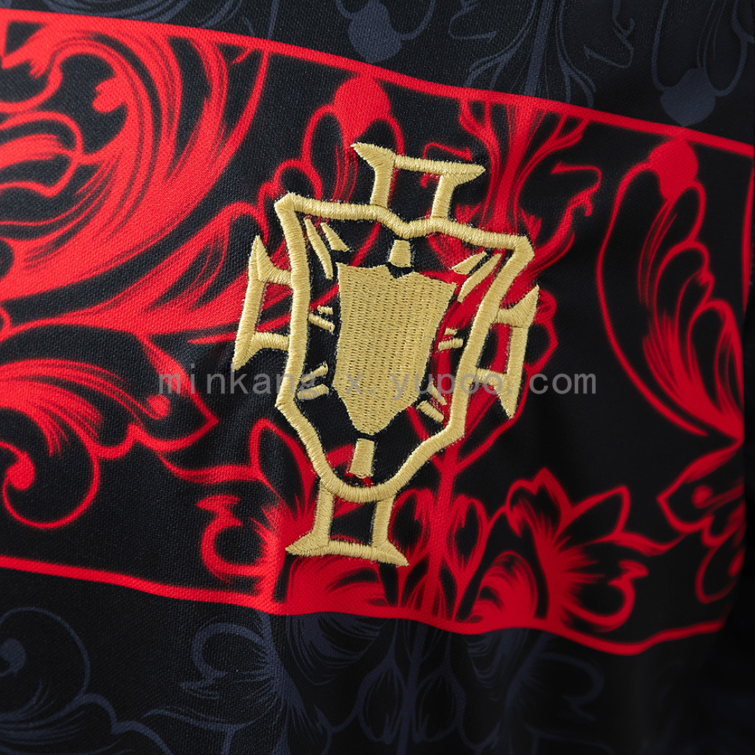 Portugal 2026 Special Edition Jersey Black S-4XL 7