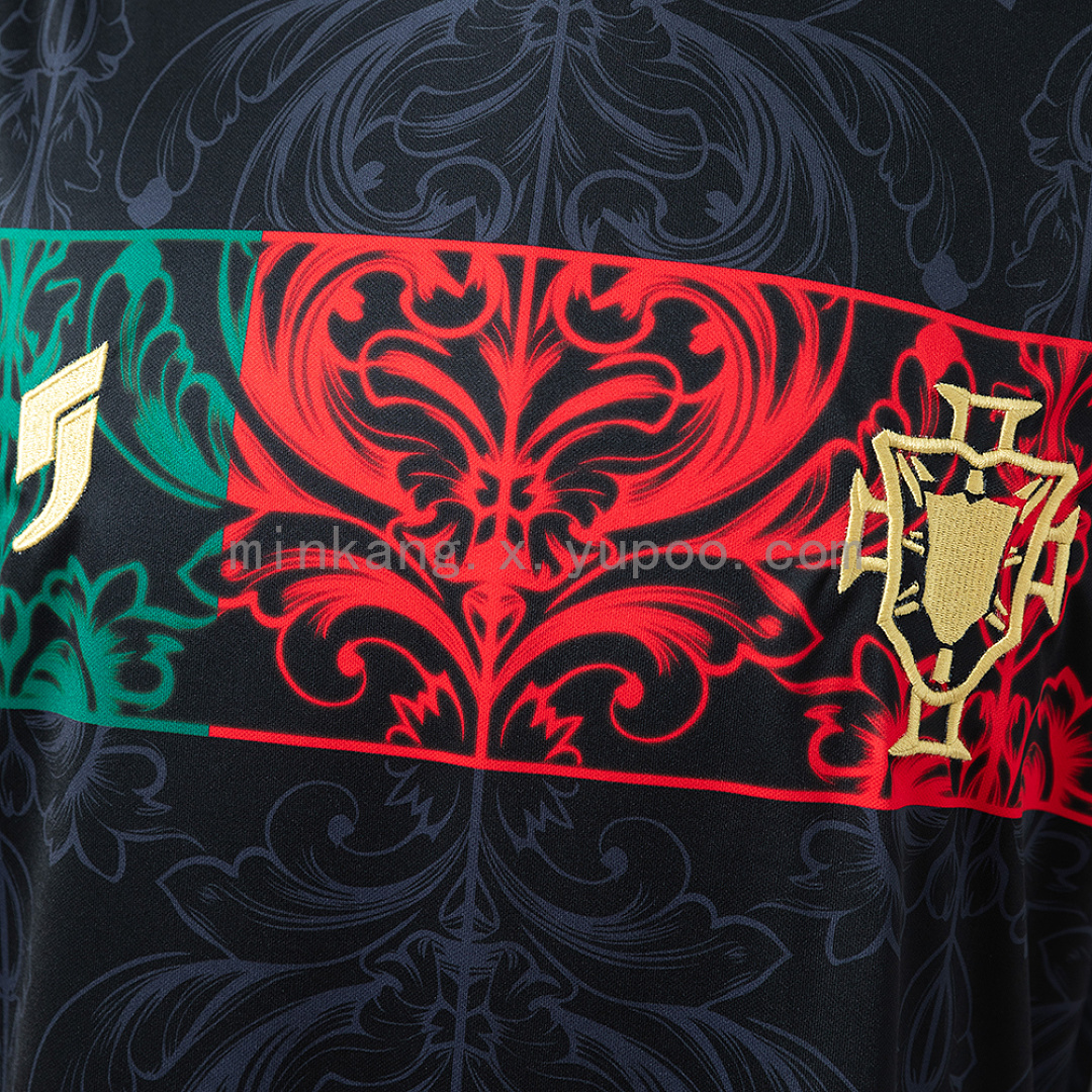 Portugal 2026 Special Edition Jersey Black S-4XL 8