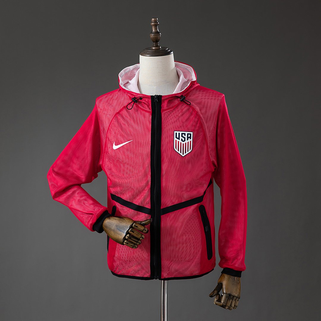 USA 2026 Men's Football Anthem Jacket - Red S-XXL 3
