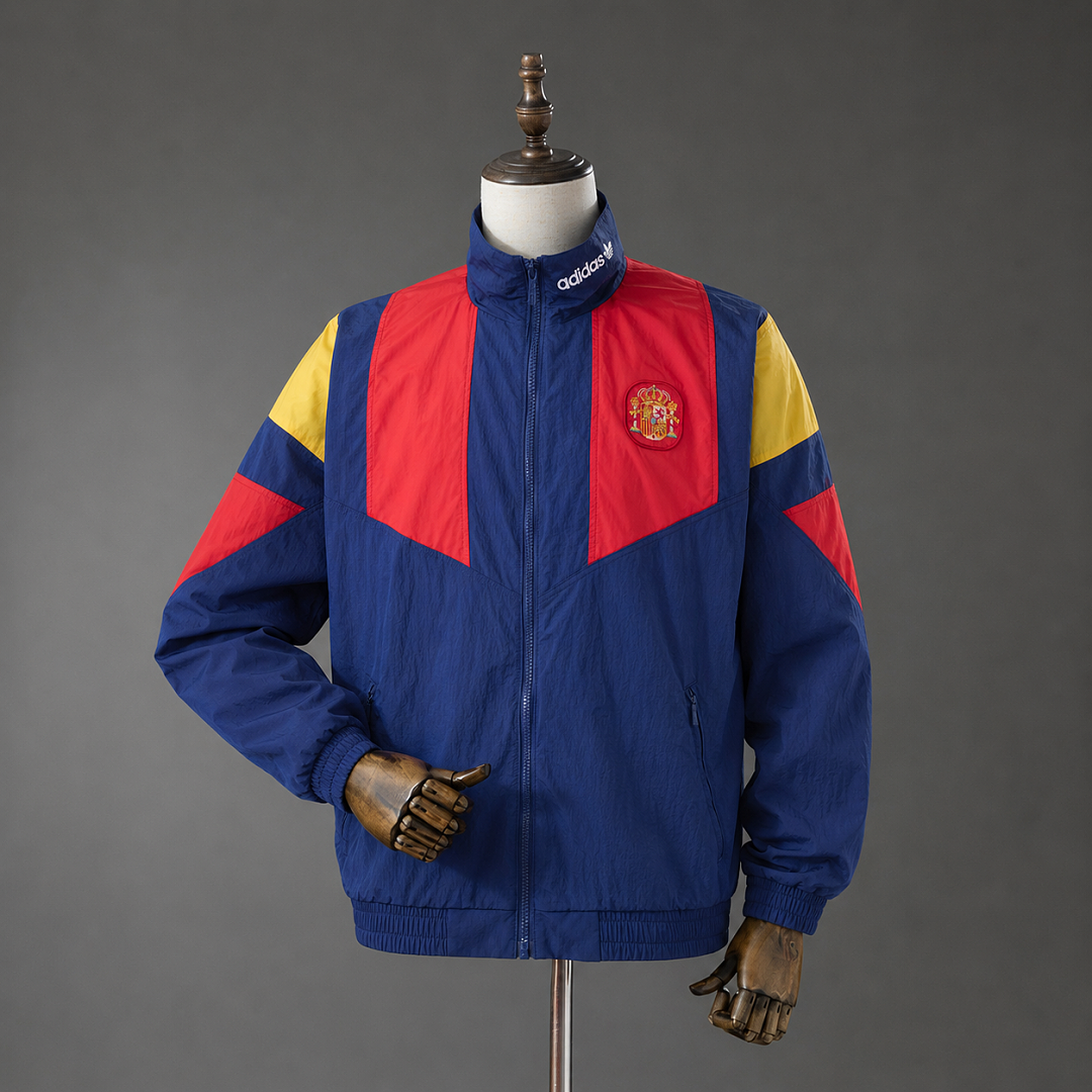 Spain FIGC EQT Track Top Windbreaker S-XXL 3