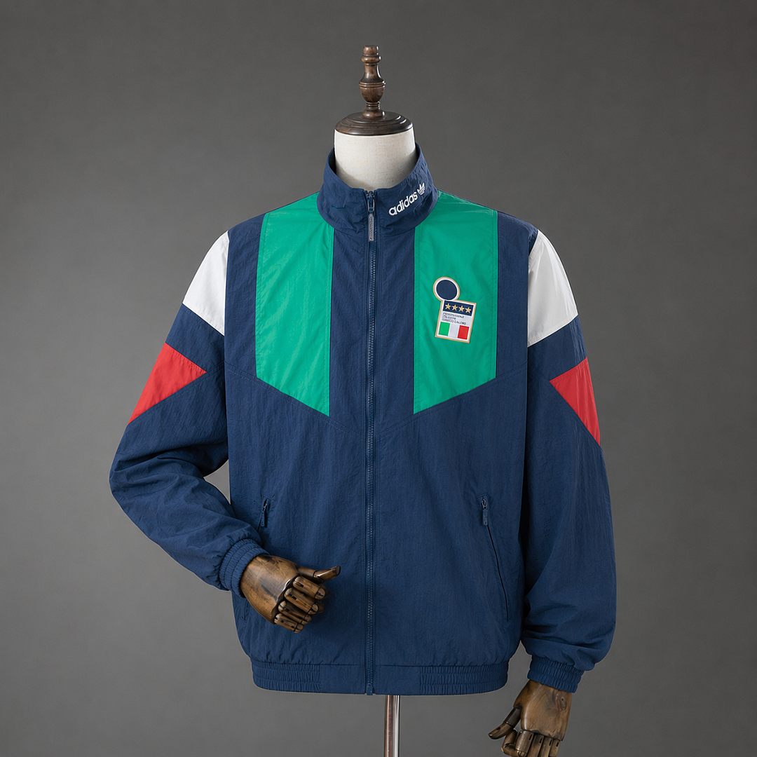 Italy FIGC EQT Track Top Windbreaker S-XXL 3