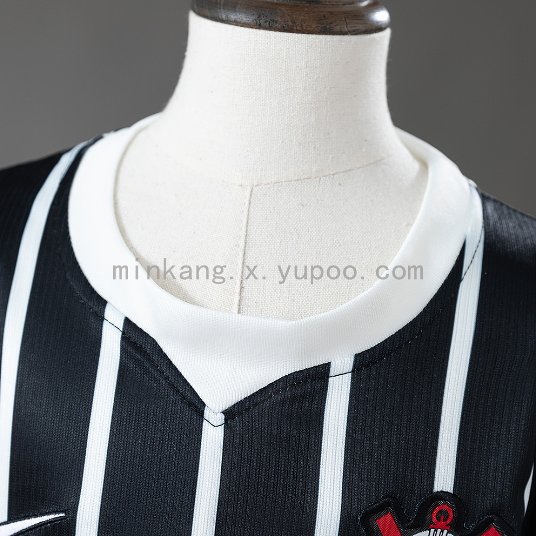 Corinthians 26/27 Away Kids Kit Jersey Size 16-28 9