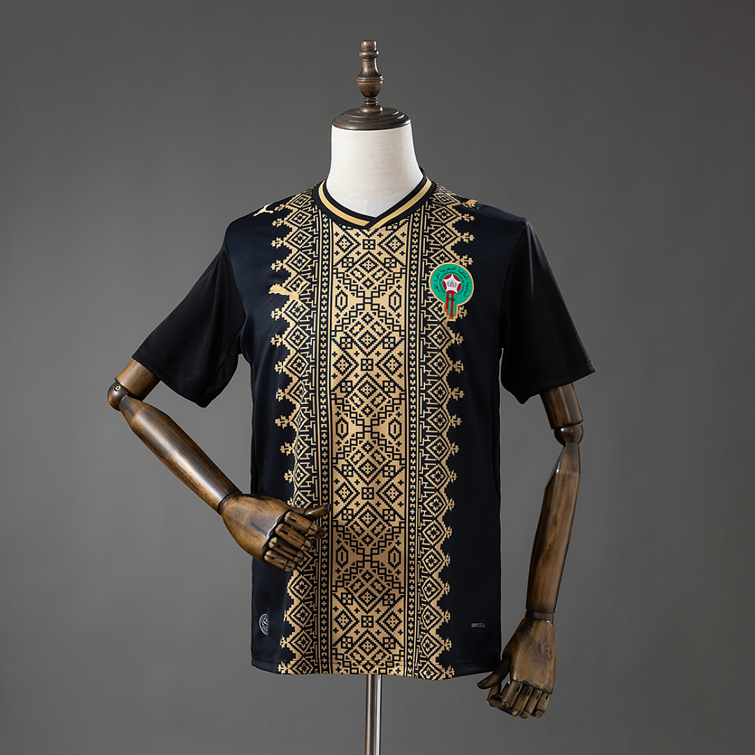 Morocco 2026 Special Edition Black Jersey S-4XL 3