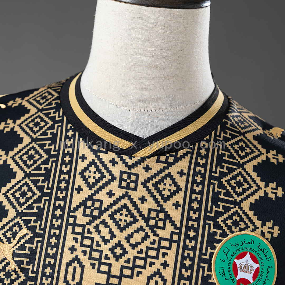 Morocco 2026 Special Edition Black Jersey S-4XL 8