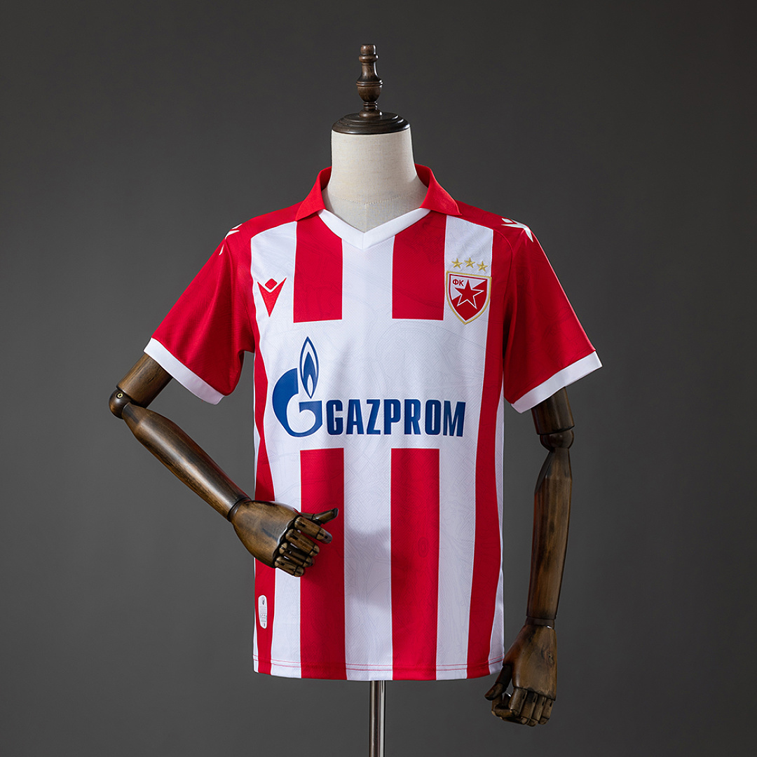 Red Star Belgrade 2627 Home Jersey S-4XL 3