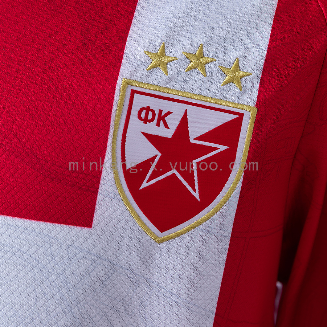 Red Star Belgrade 2627 Home Jersey S-4XL 8