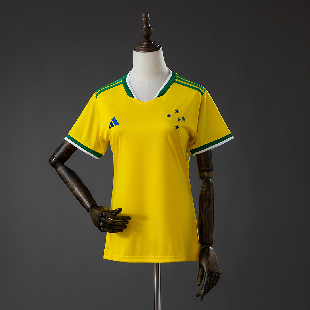 Cruzeiro 26/27 Special Edition Women's - Yellow Jersey S-XXL 3