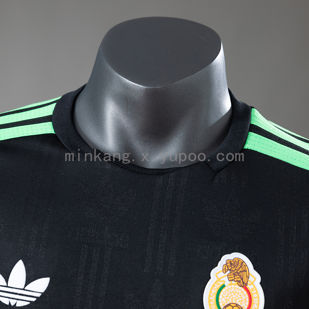 Mexico 2026 OG Player Version Training Jersey - Black S-3XL 8