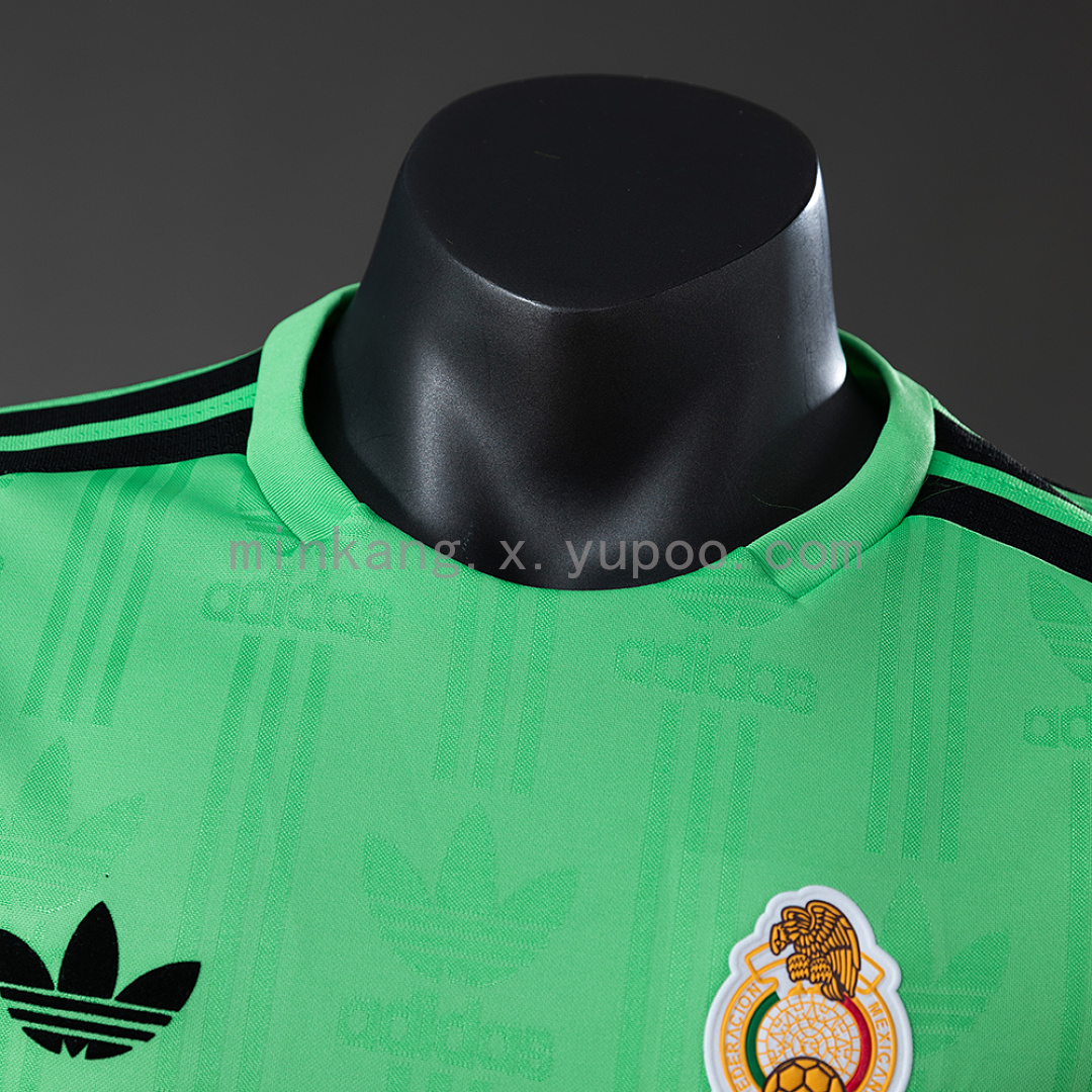 Mexico 2026 OG Player Version Training Jersey - Green S-3XL 8