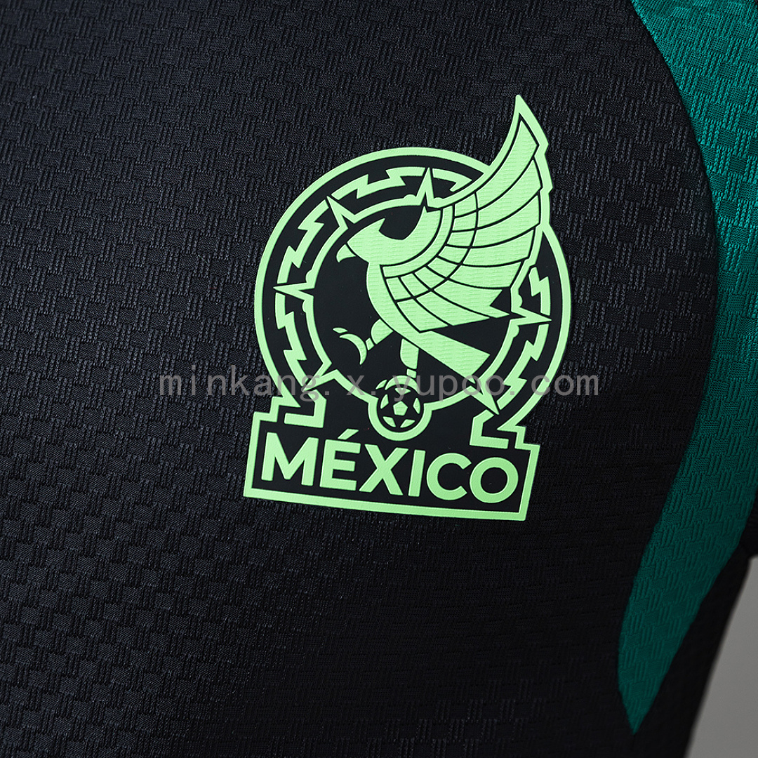 Mexico 2026 Player Version Training Jersey - Black S-3XL 7