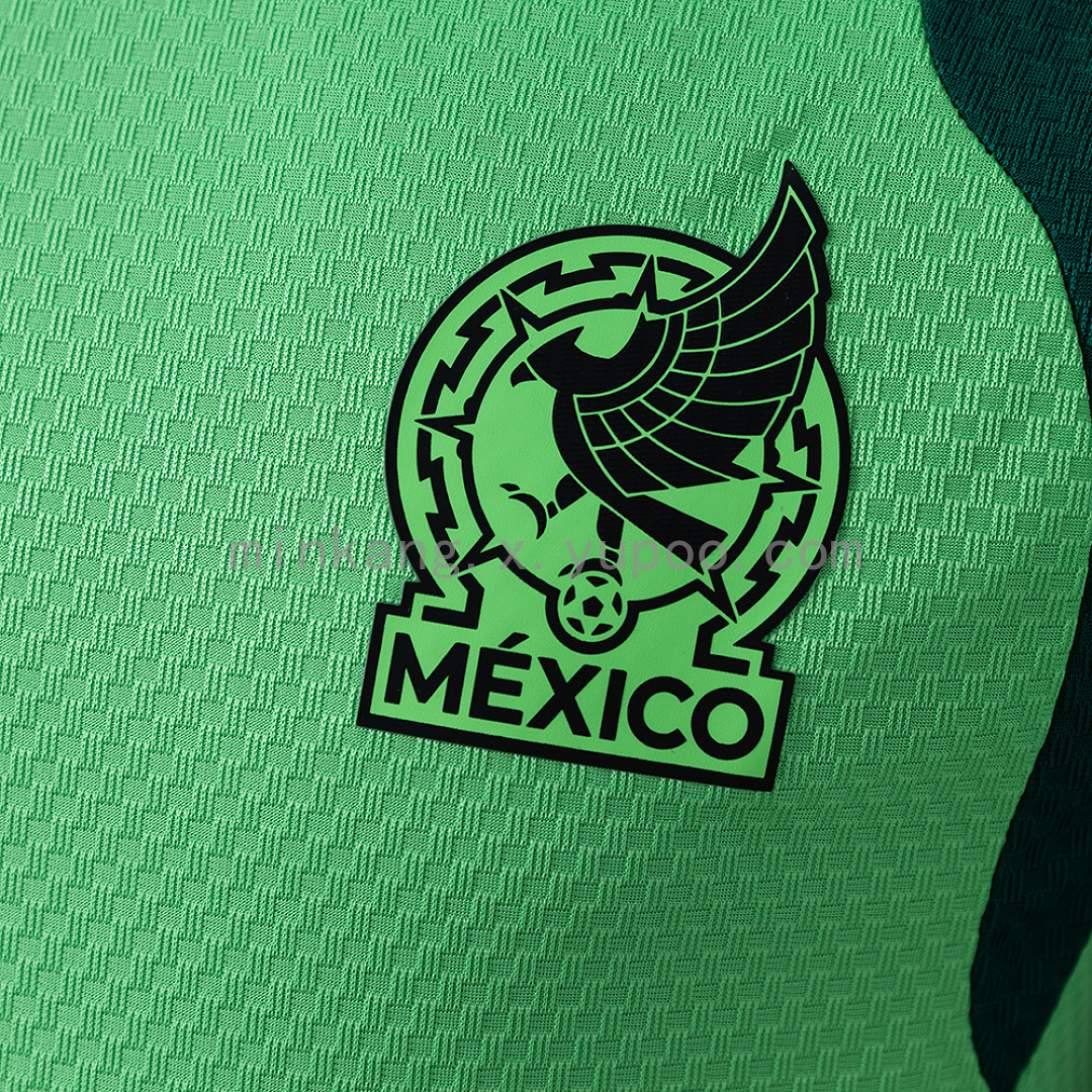 Mexico 2026 Player Version Training Jersey - Green S-3XL 7
