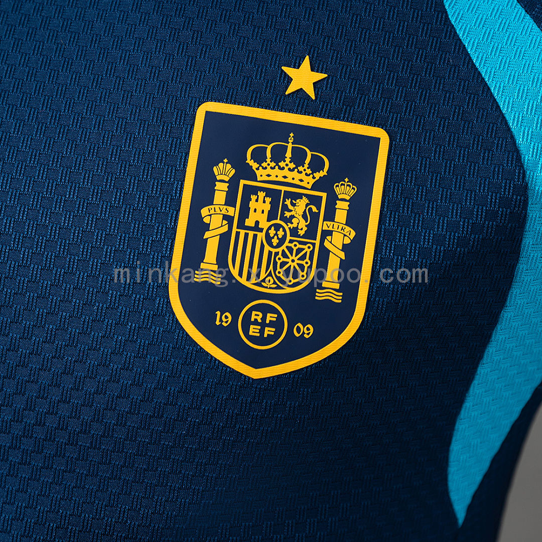 Spain 2026 Player Version Training Jersey - Royal Blue S-3XL 7