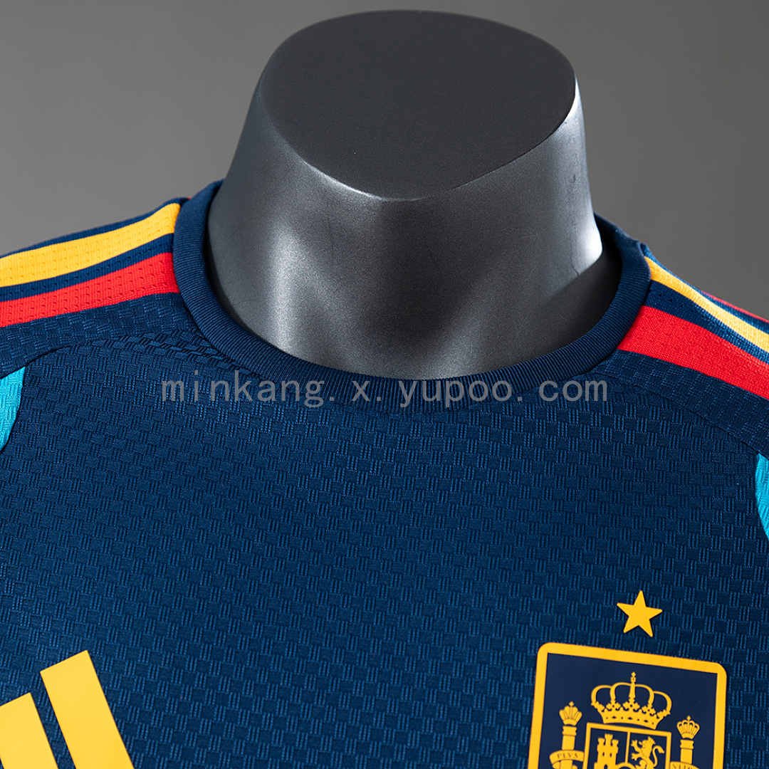 Spain 2026 Player Version Training Jersey - Royal Blue S-3XL 8