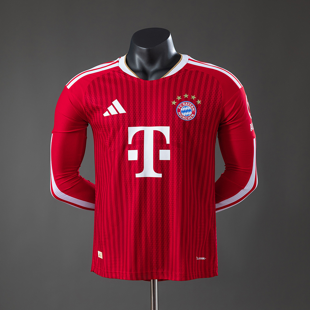 Bayern Munich 26/27 Home Player Version Long Sleeved Jersey S-3XL 3