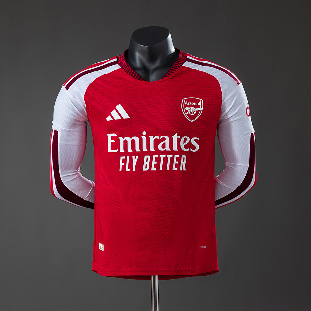 Arsenal 26/27 Home Player Version Long Sleeved Jersey S-3XL 3