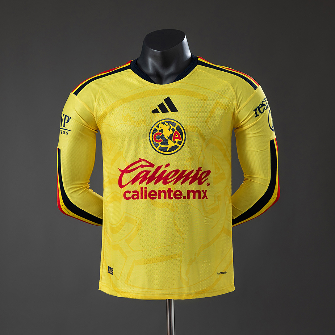 America 26/27 Home Player Version Long Sleeved Jersey S-3XL 2
