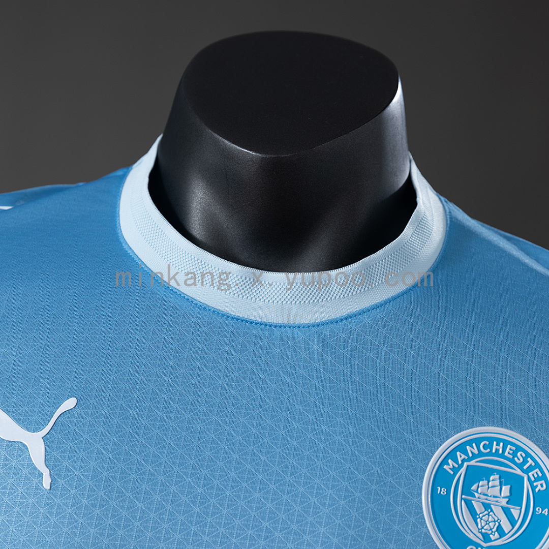 Manchester City 26/27 Home Player Version Long Sleeved Jersey S-3XL 11