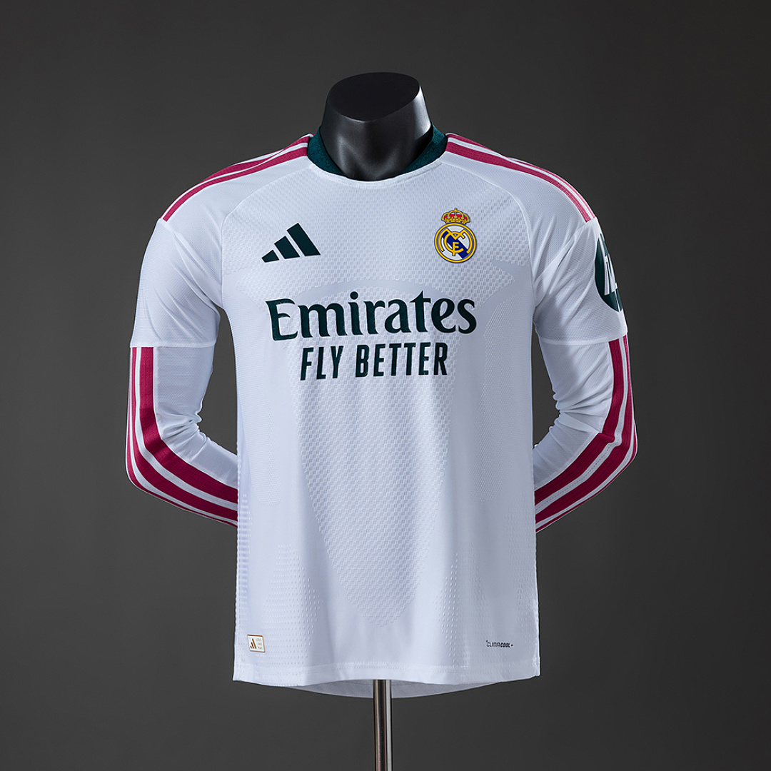 Real Madrid 26/27 Home Player Version Long Sleeved Jersey S-3XL 3