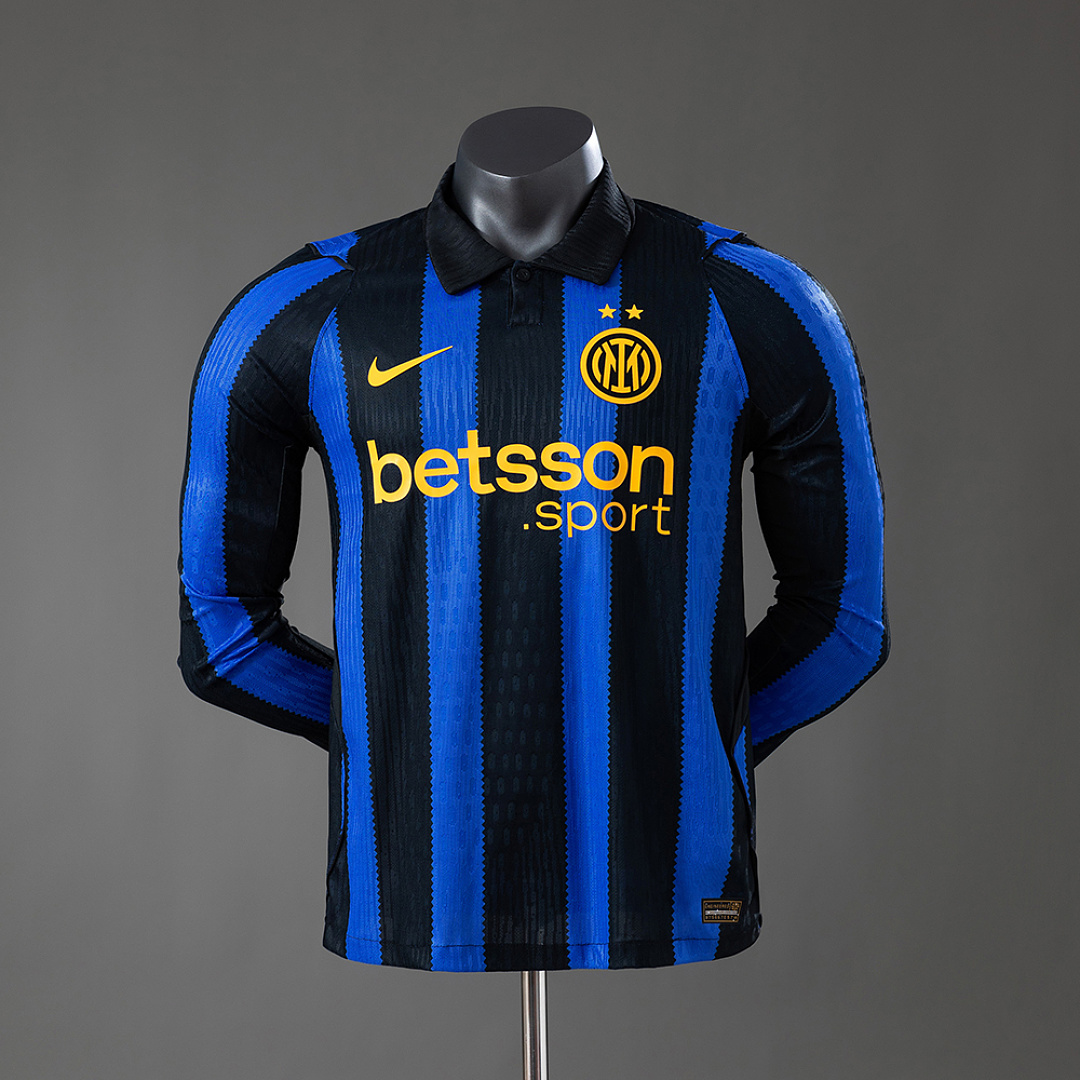 Inter Milan 26/27 Home Player Version Long Sleeved Jersey S-3XL 3