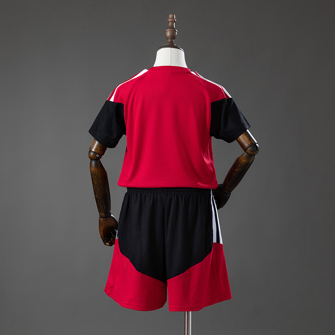 Germany 2026 Player Version Training Kids Kit Jersey - Red Size 16-28 3