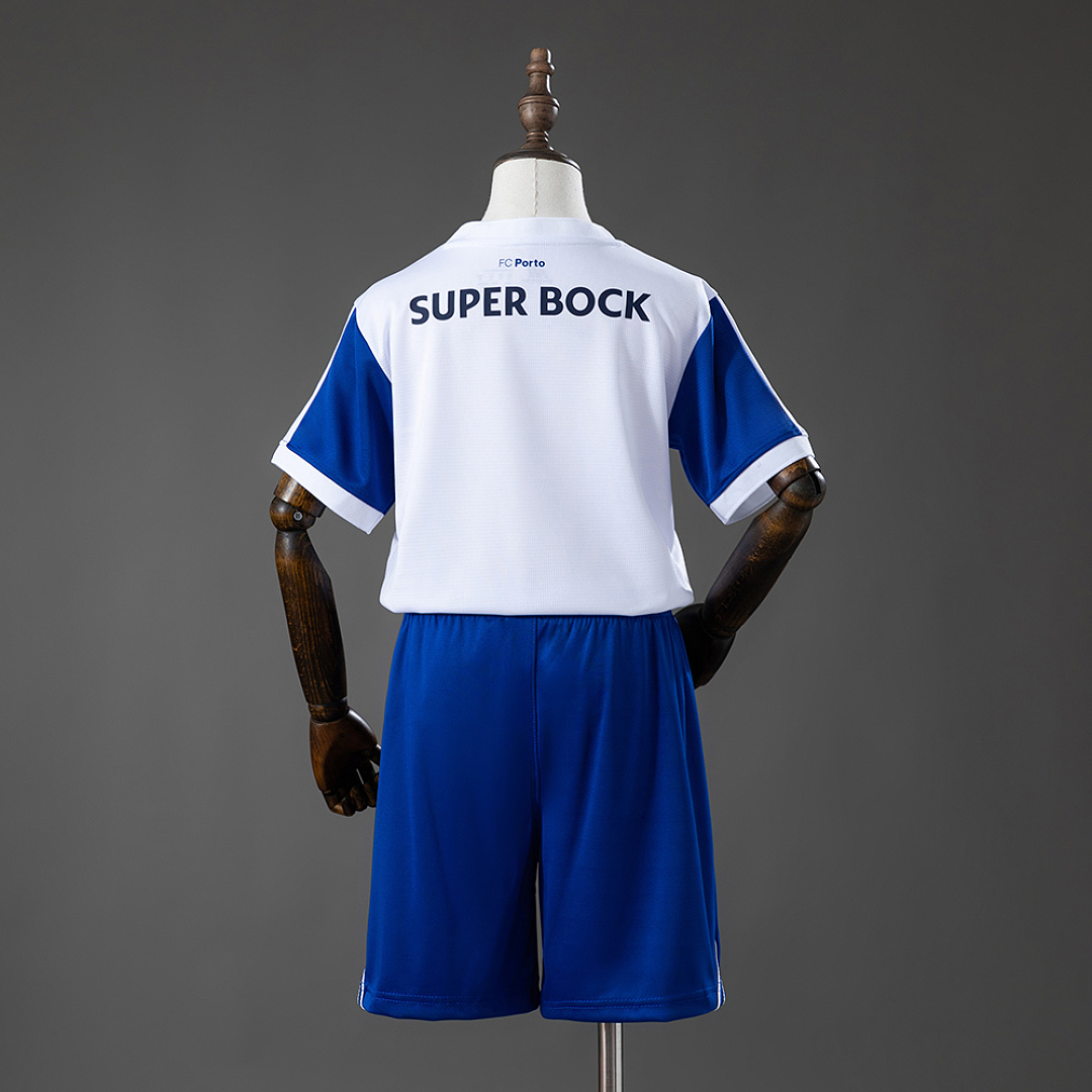 Porto 26/27 Home Kids Kit Jersey Size：16-28 2