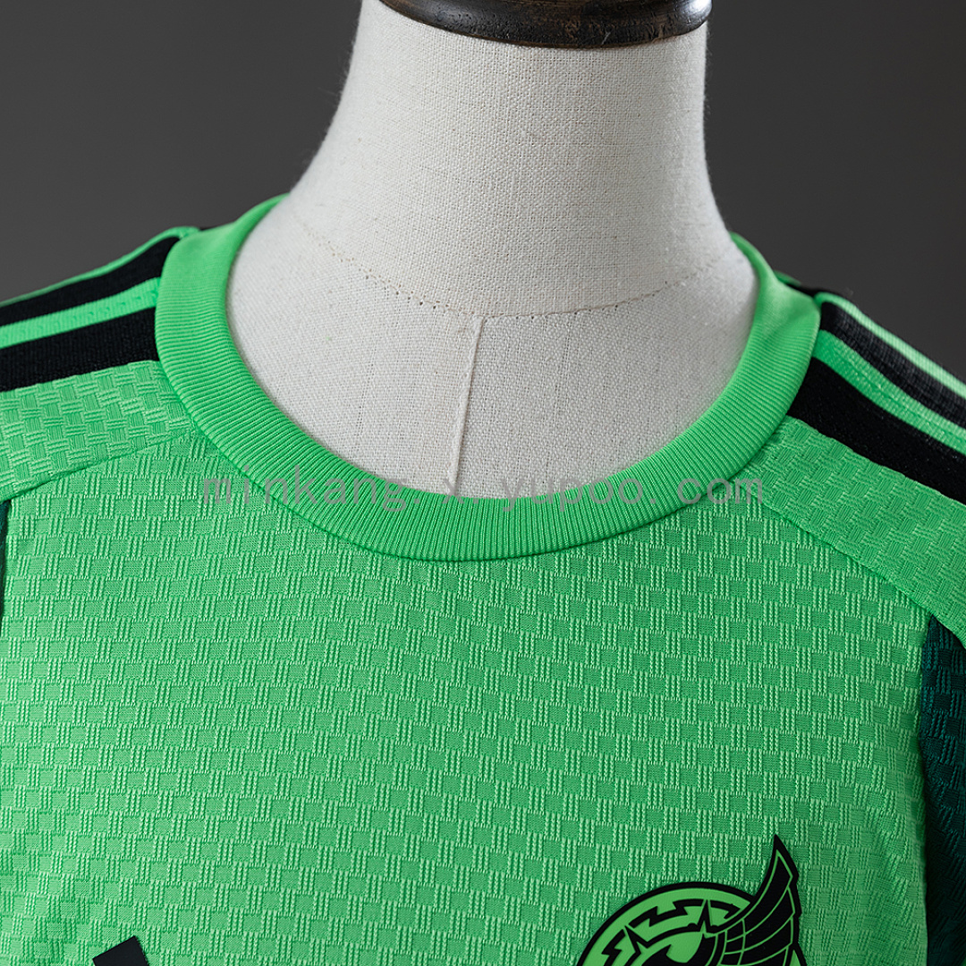 Mexico 2026 Player Version Training Kids Kit Jersey - Green Size 16-28 8