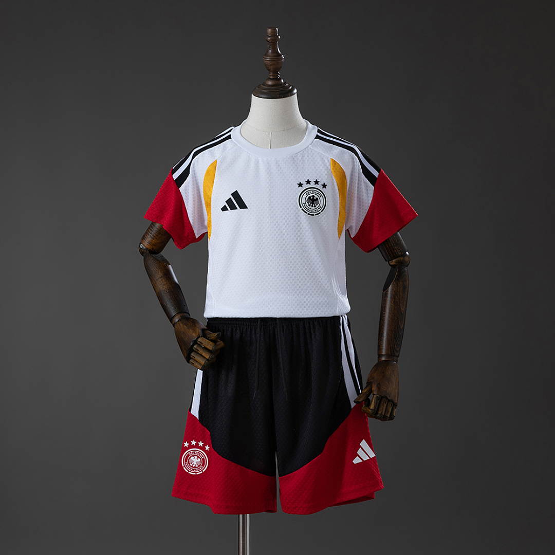 Germany 2026 Player Version Training Kids Kit Jersey - White Size 16-28