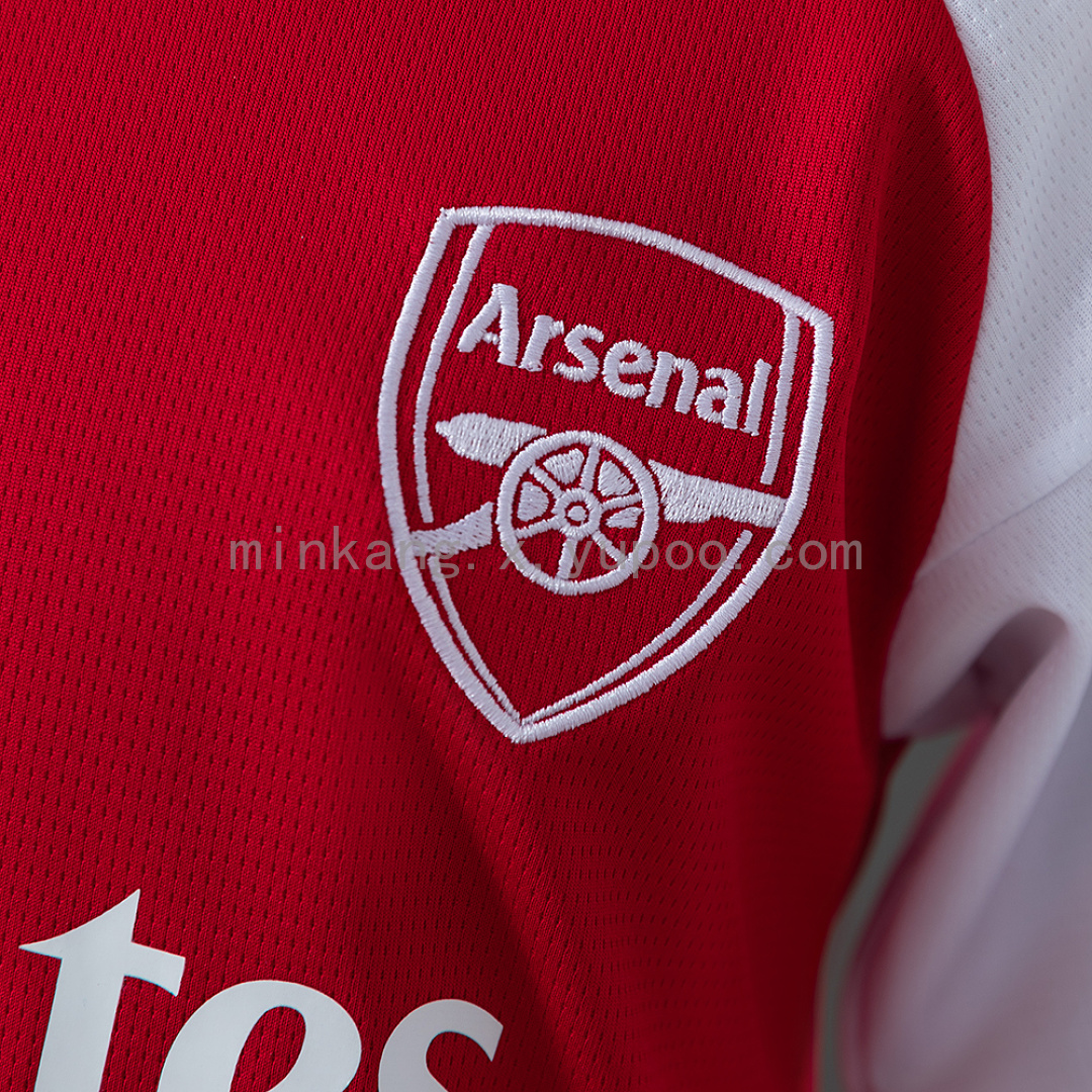 Arsenal 26/27 Home Kids Kit Jersey Size：16-28 7