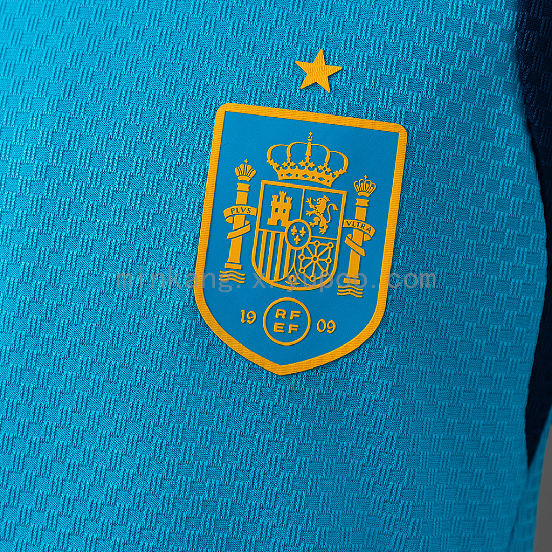 Spain 2026 Player Version Training Kids Kit Jersey - Blue Size 16-28 9