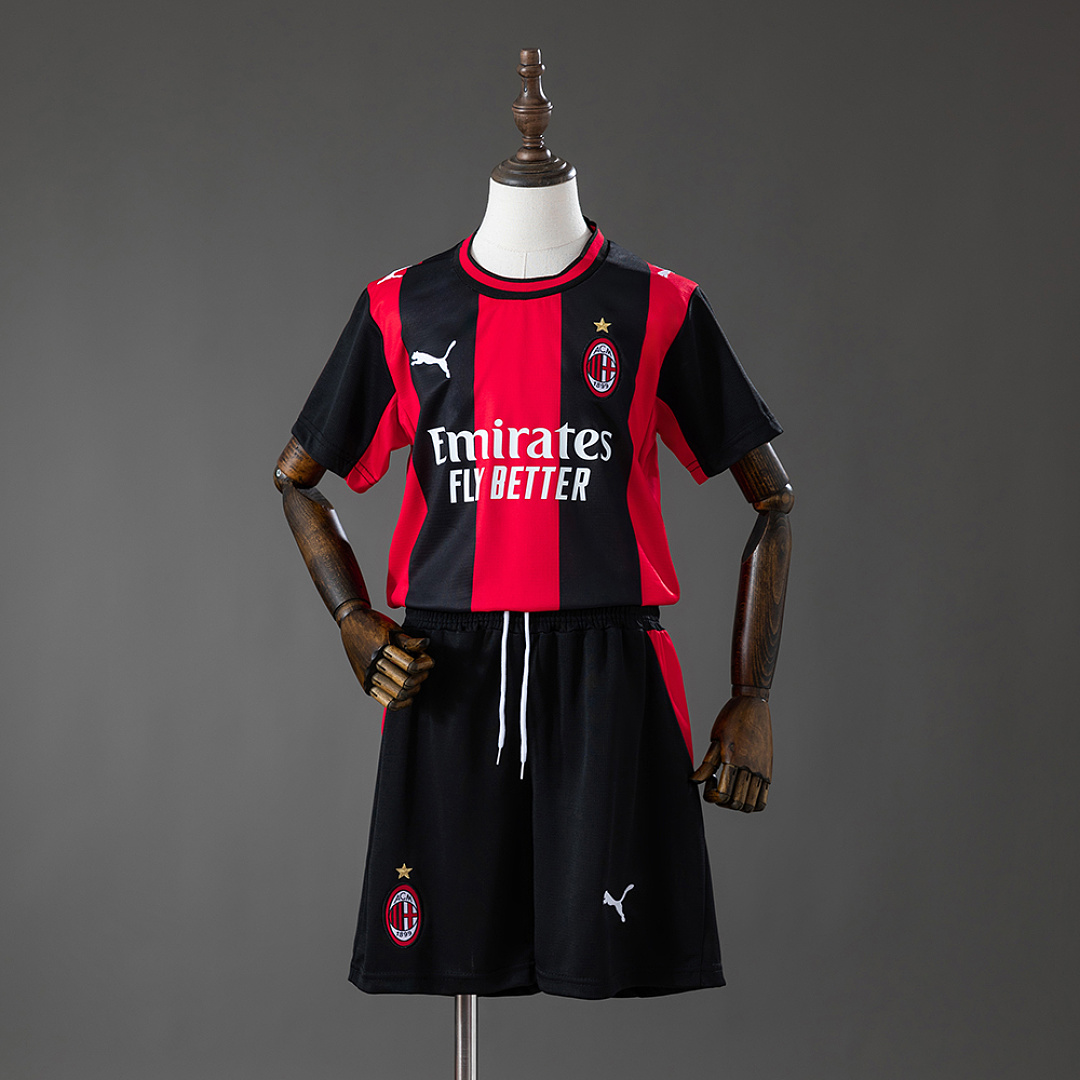 AC Milan 26/27 Home Kids Kit Jersey Size：16-28 3