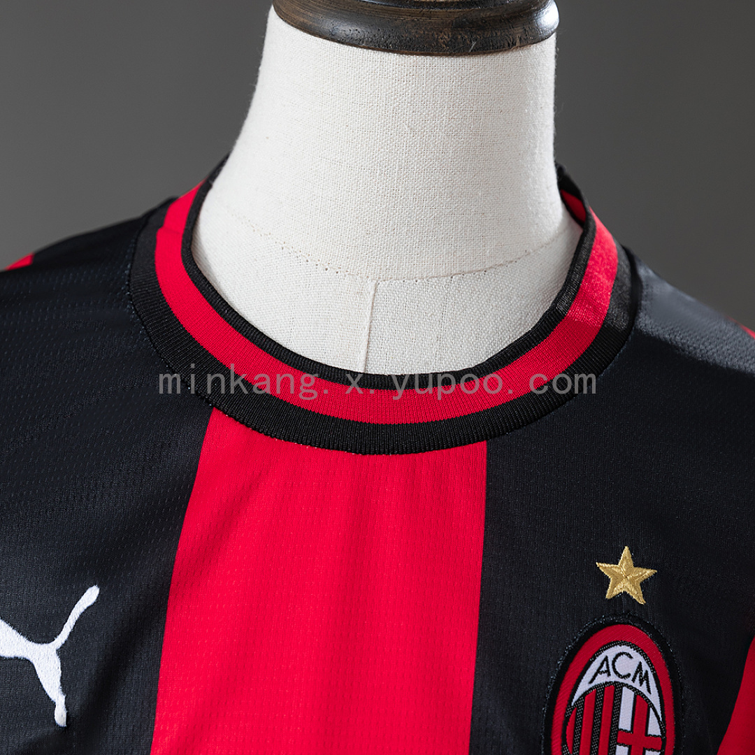 AC Milan 26/27 Home Kids Kit Jersey Size：16-28 9