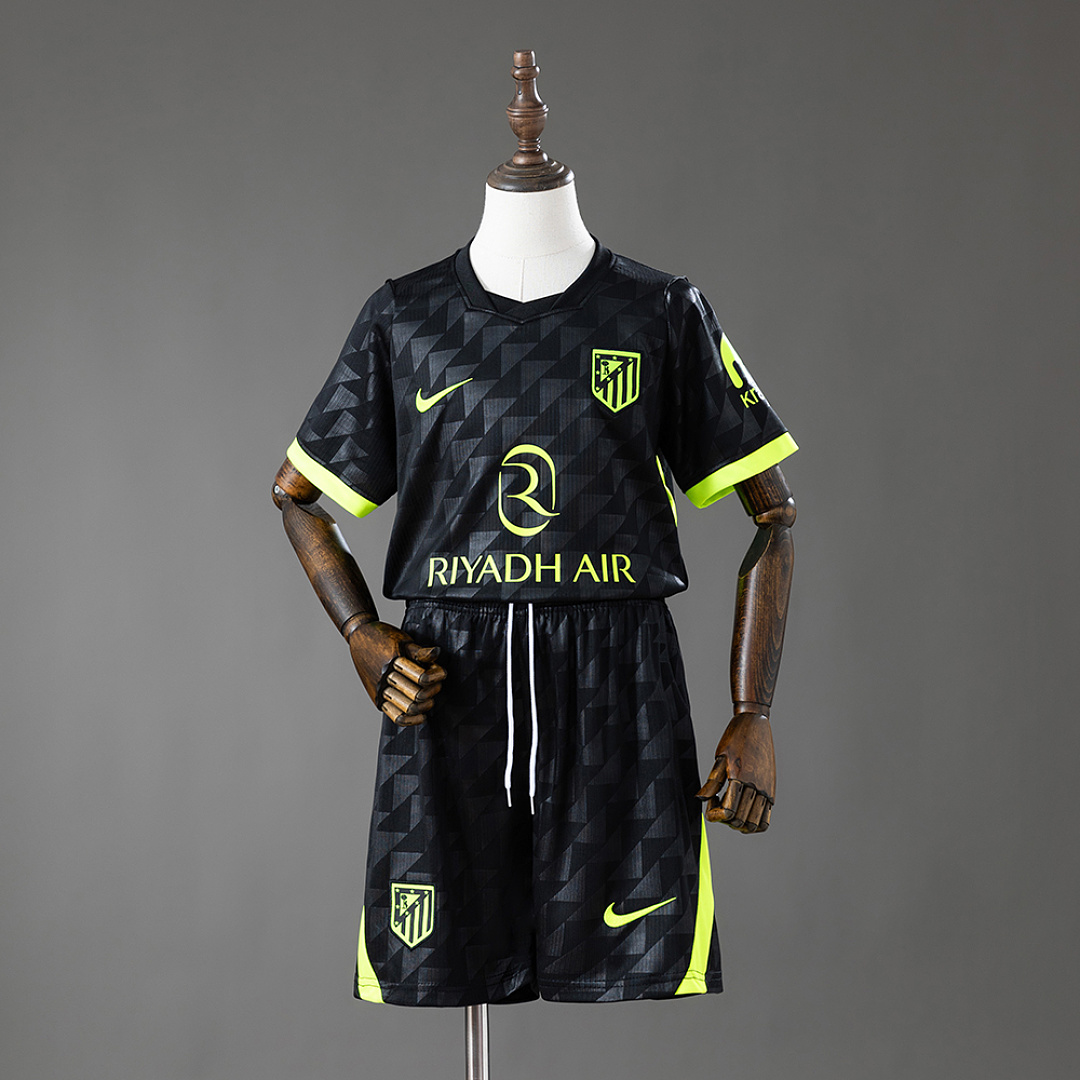 Atletico Madrid 26/27 Away Kids Kit Jersey Size:16-28