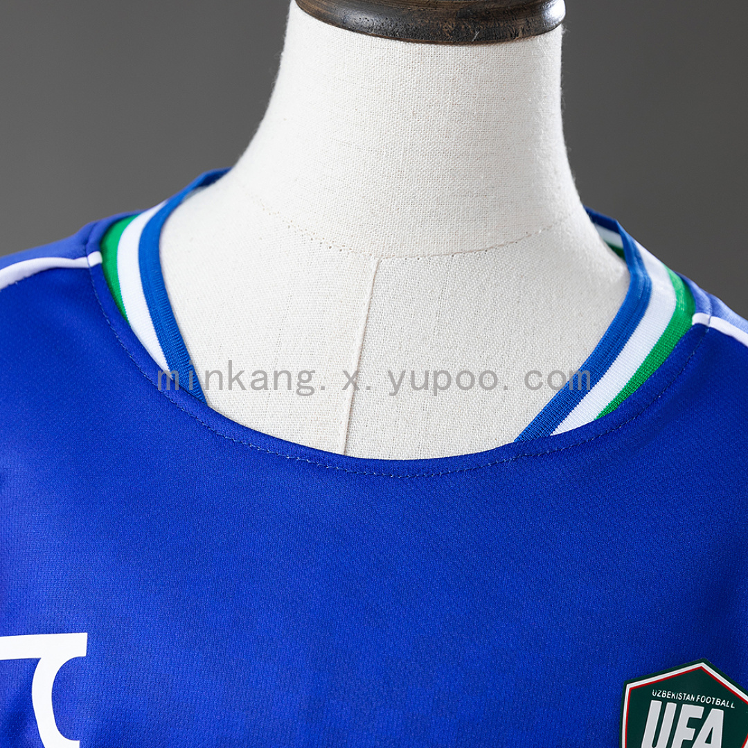 Uzbekistan 2026 Home Kids Kit Jersey Size 16-28 8