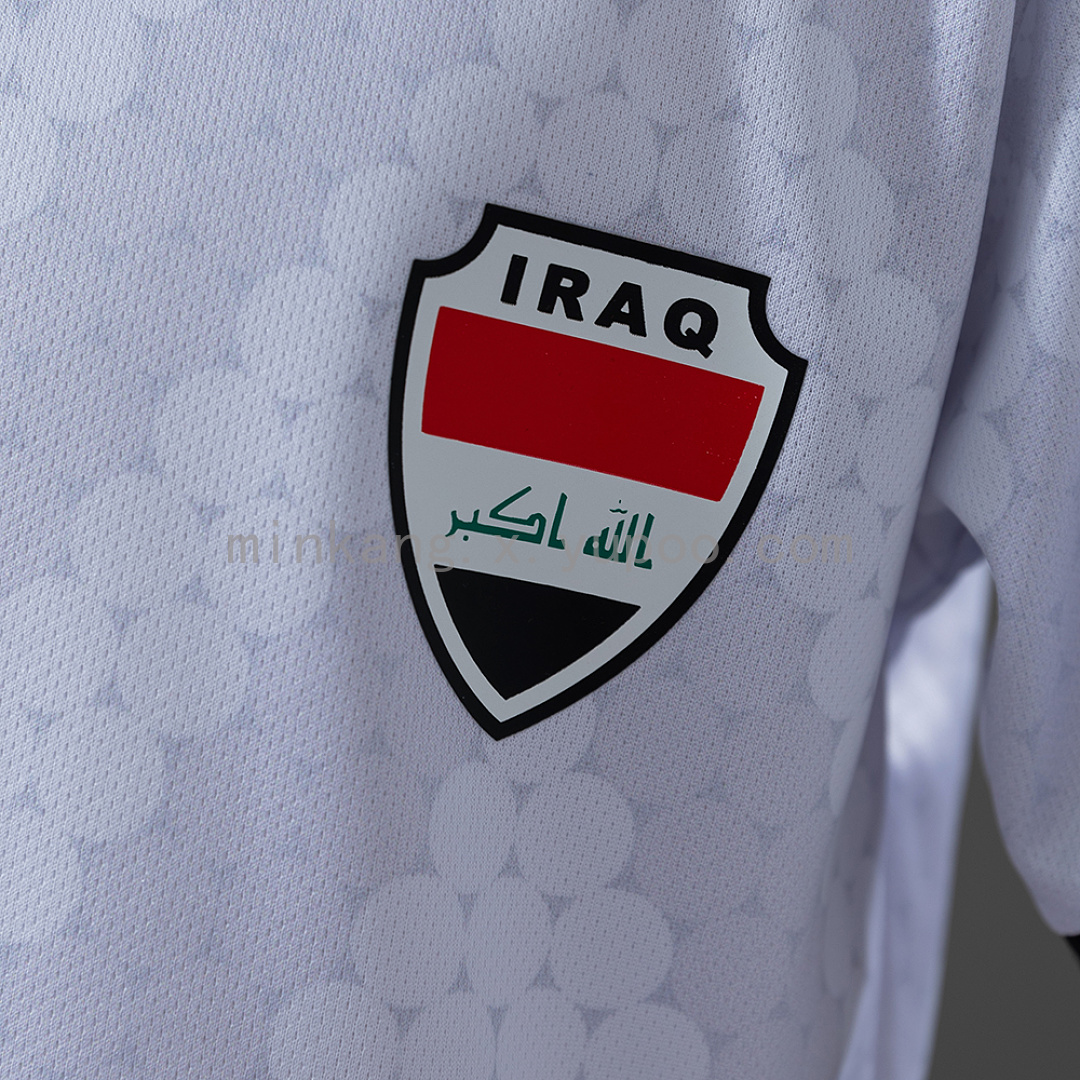 Iraq 2026 Home Kids Kit Jersey Size 16-28 7