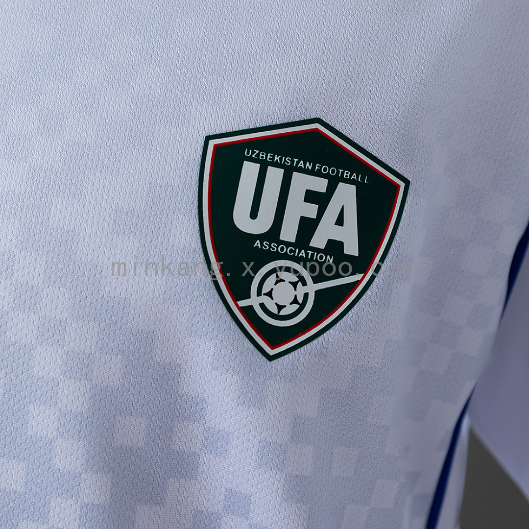 Uzbekistan 2026 Away Kids Kit Jersey Size 16-28 7
