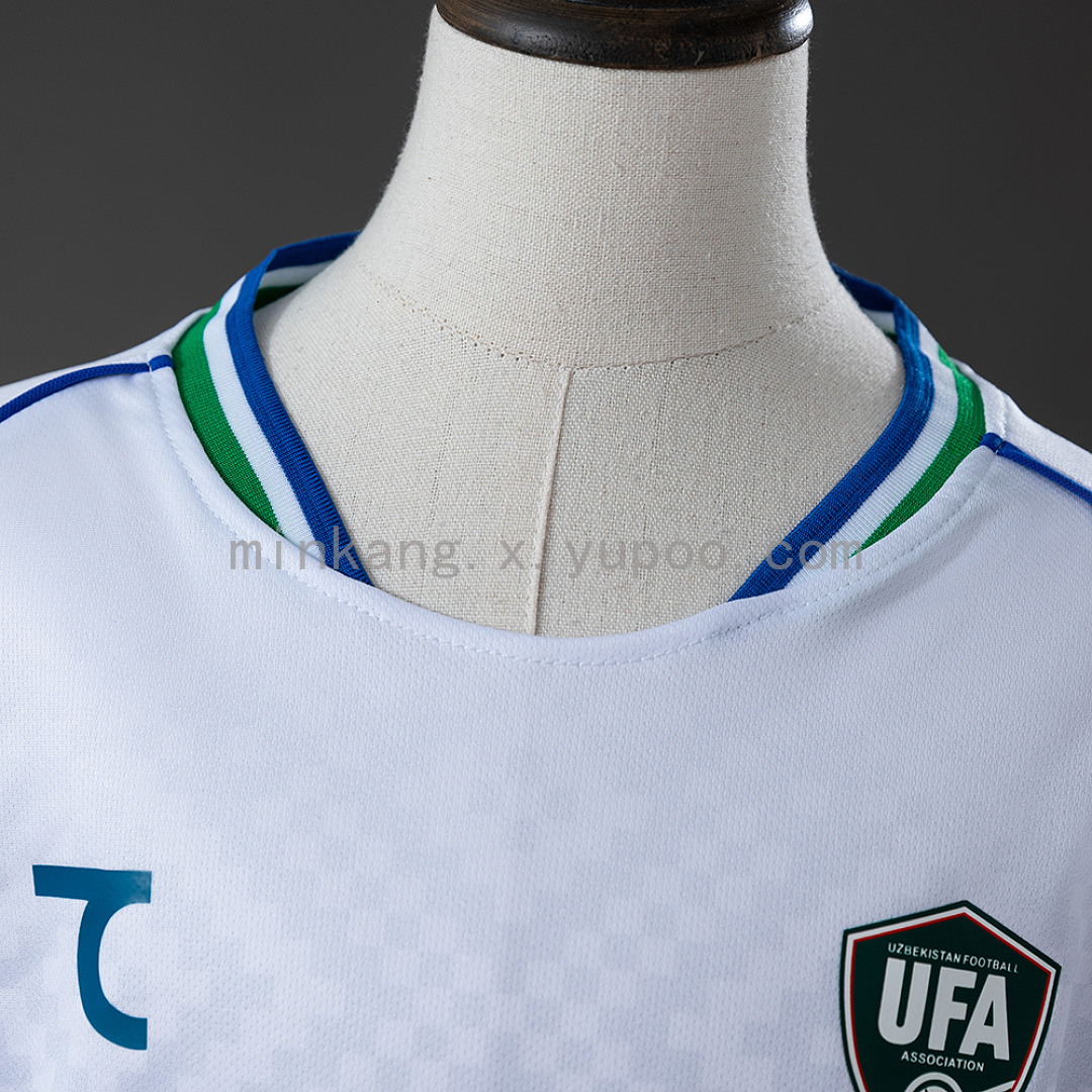 Uzbekistan 2026 Away Kids Kit Jersey Size 16-28 8