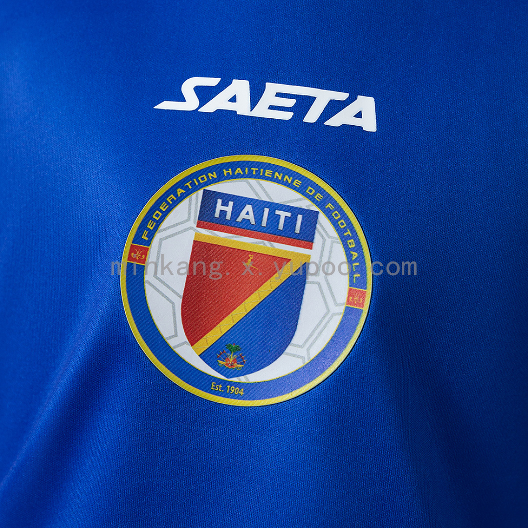 Haiti 2026 Home Kids Kit Jersey Size 16-28 8