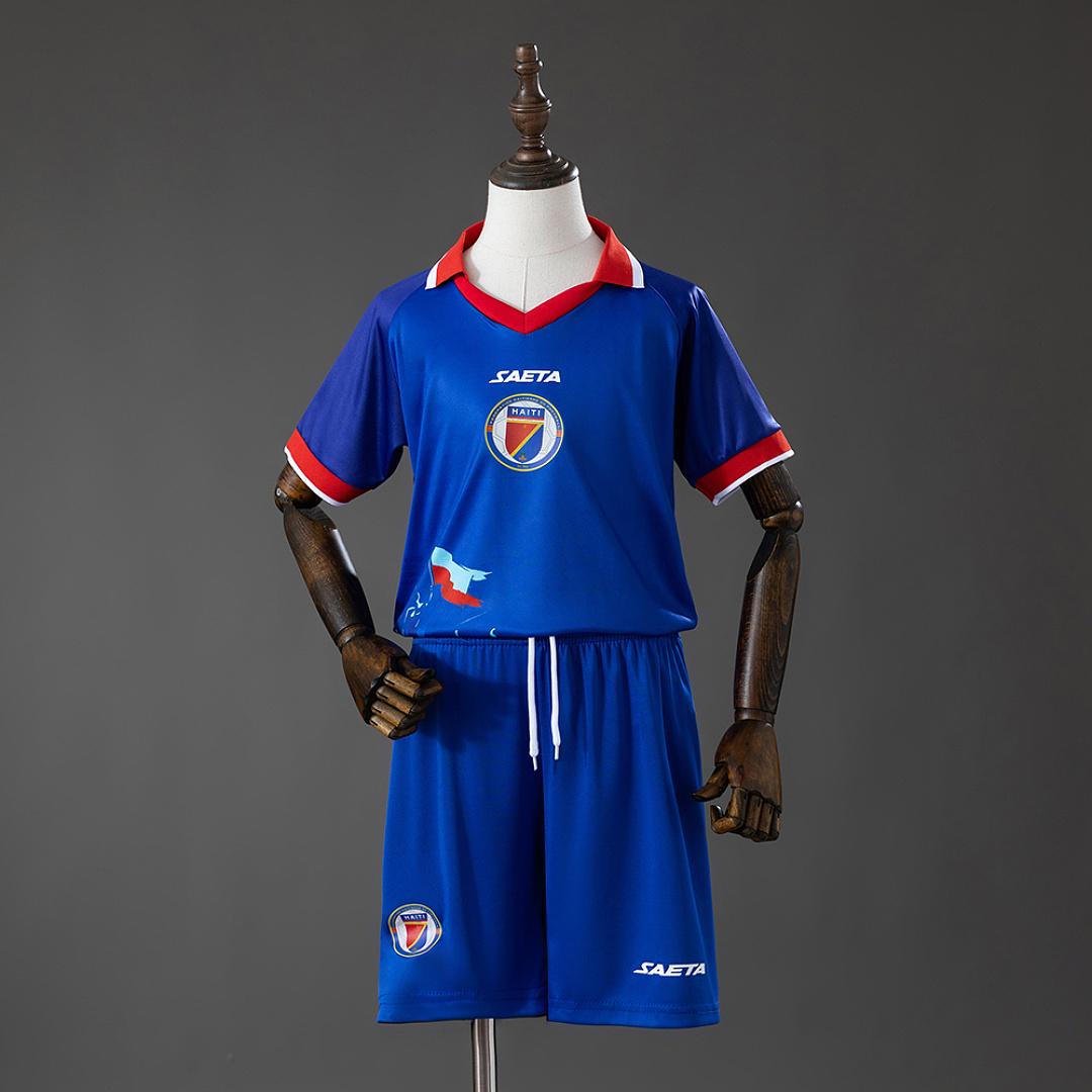 Haiti 2026 Home Kids Kit Jersey Size 16-28