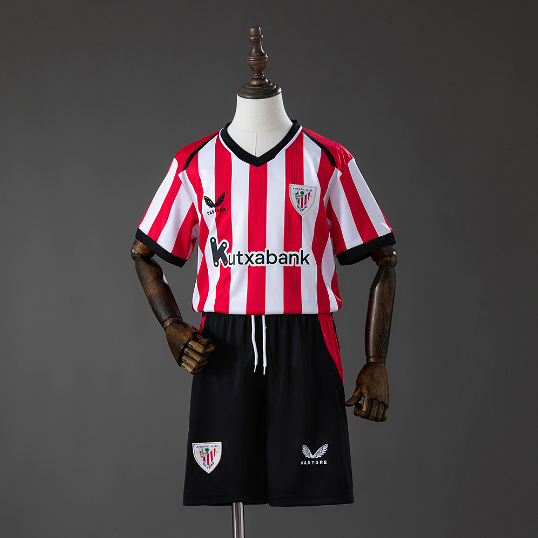 Athletic Bilbao 26/27 Home Kids Kit Jersey Size 16-28 3