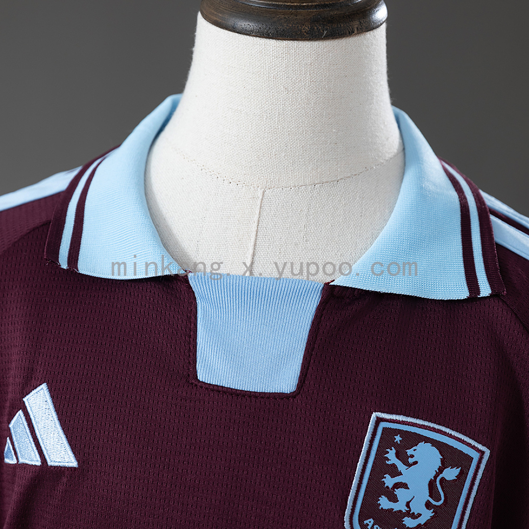 Aston Villa 26/27 Home Kids Kit Jersey Size 16-28 8