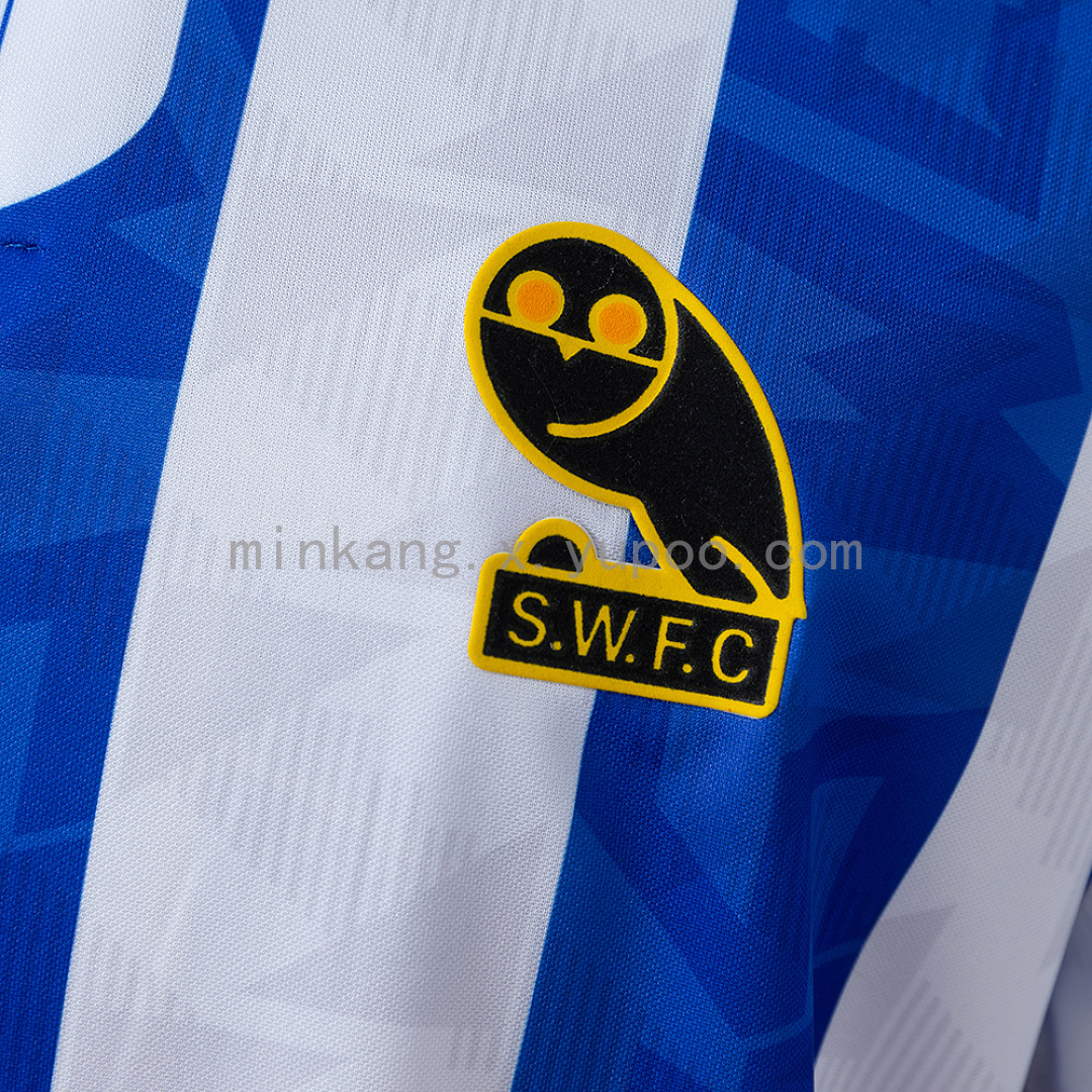 Sheffield Wednesday 1991 Home Retro Jersey S-4XL 5