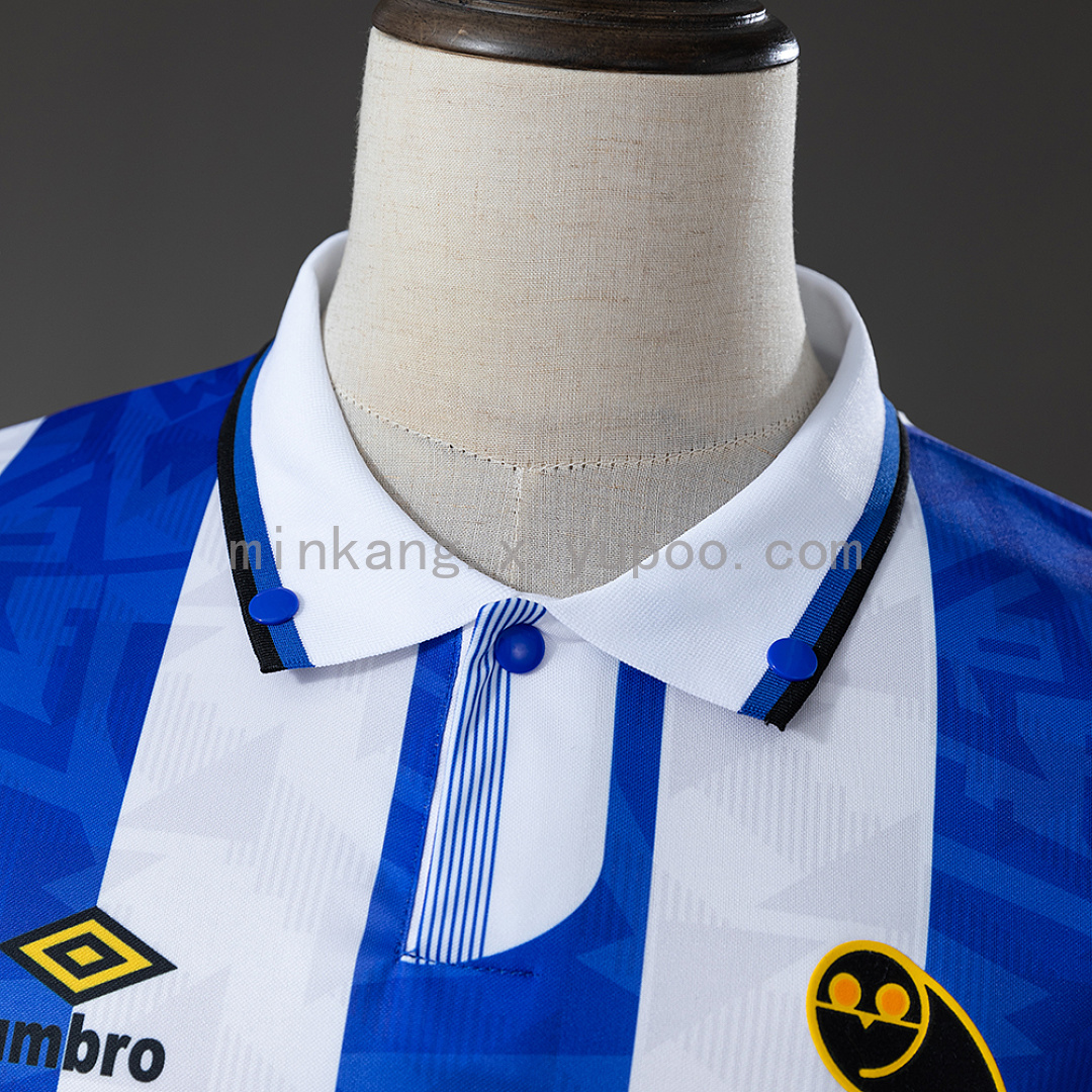 Sheffield Wednesday 1991 Home Retro Jersey S-4XL 6