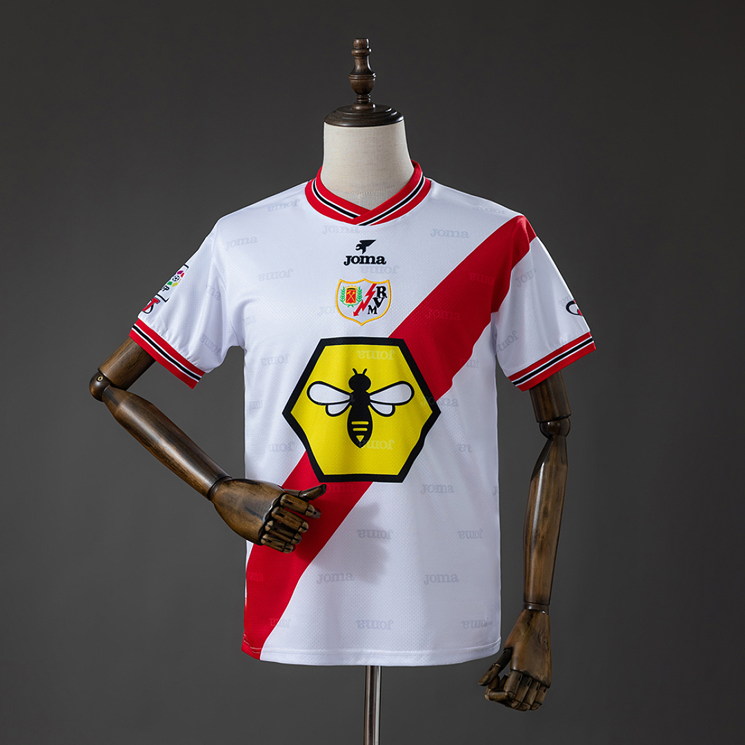 Rayo Vallecano 99/00 Home Retro Jersey S-4XL 3