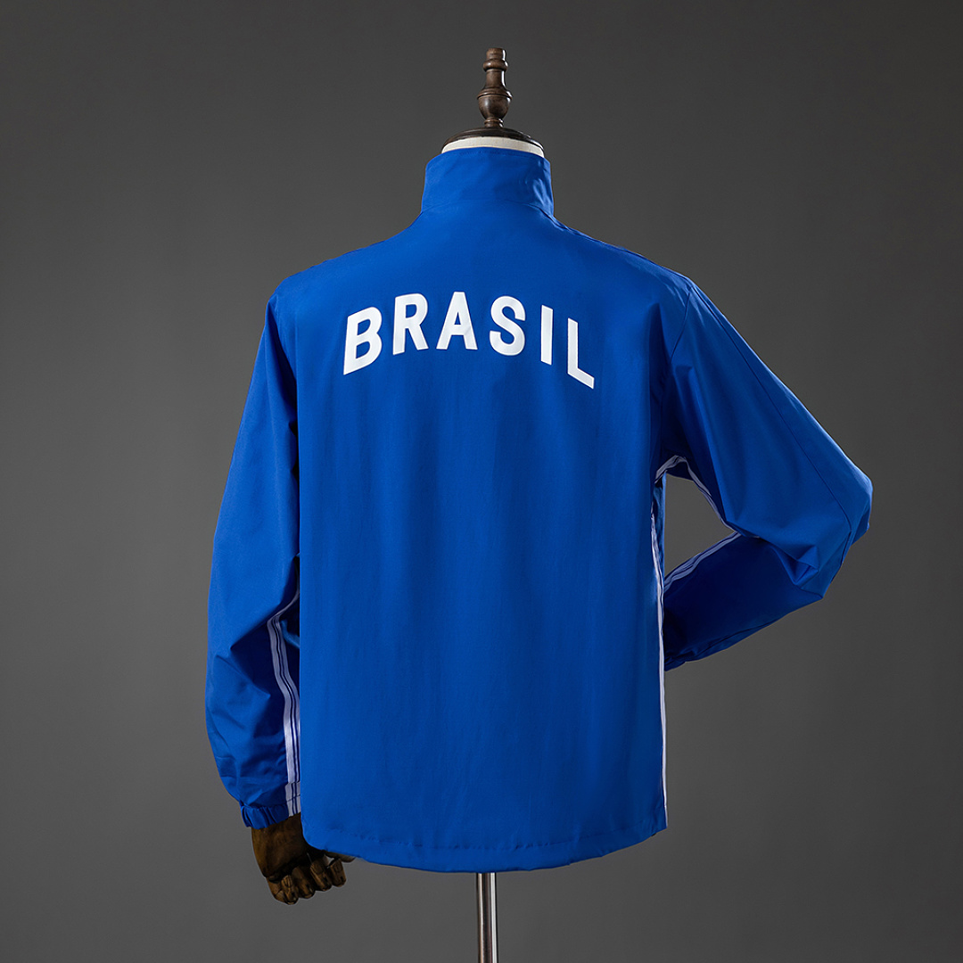 Brazil 1998 Track Jacket Retro Windbreaker S-XXL 2