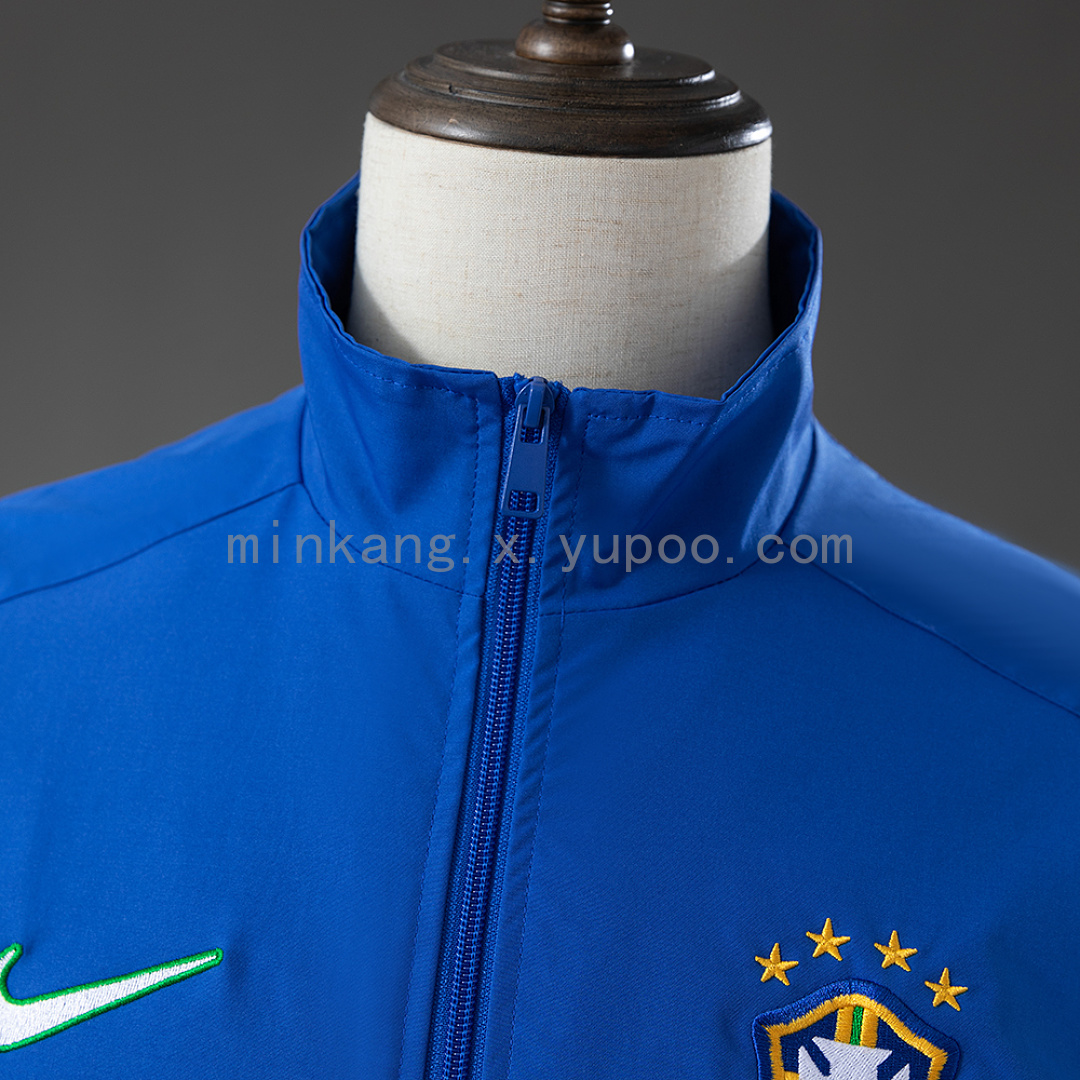 Brazil 1998 Track Jacket Retro Windbreaker S-XXL 9