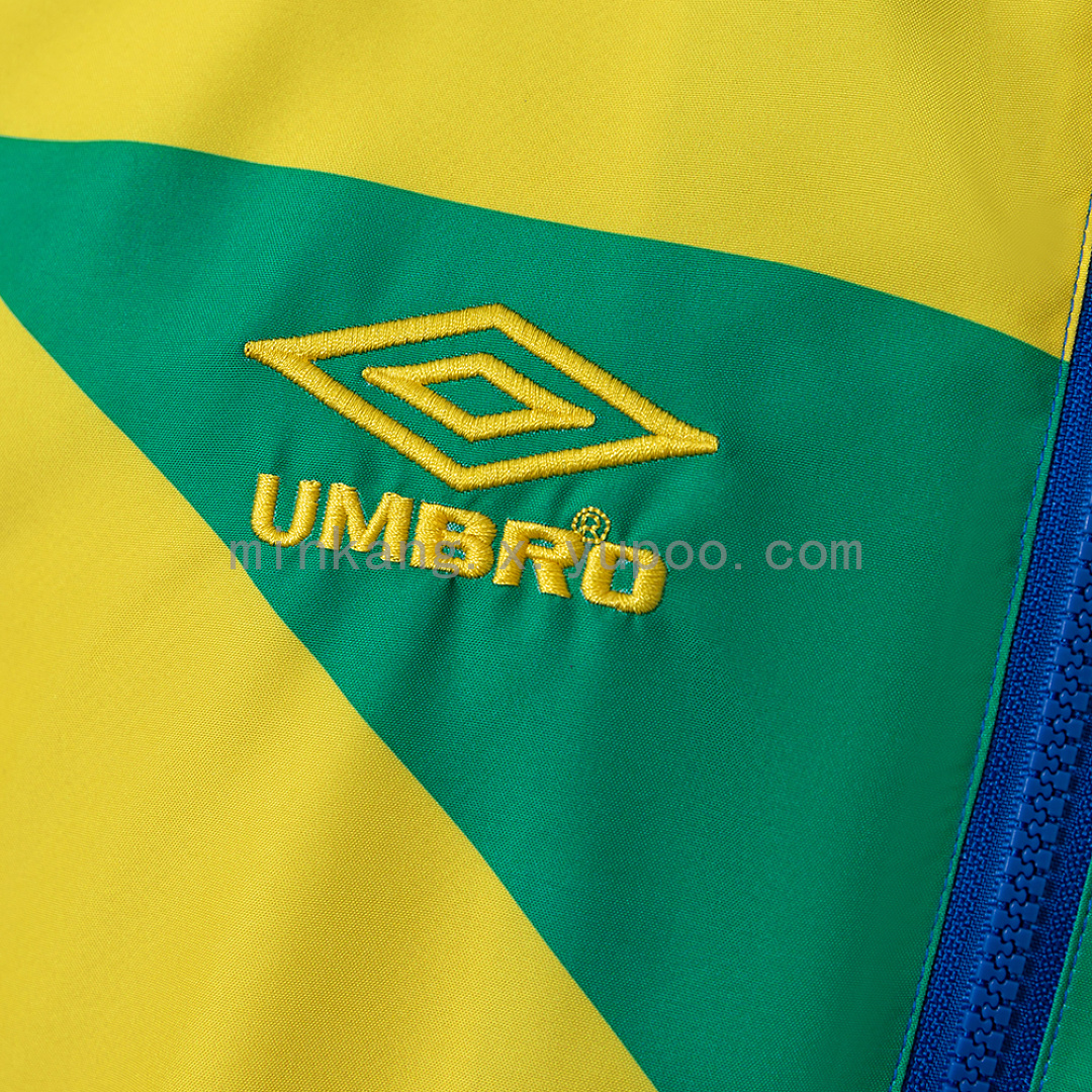 Brazil 92/94 Track Jacket Retro Windbreaker S-XXL 6