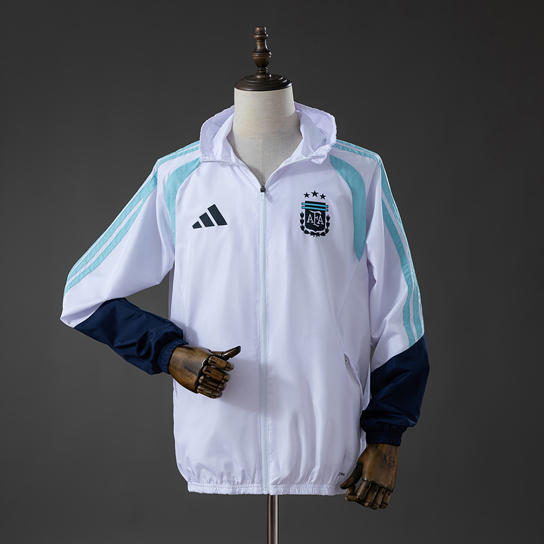 Argentina 2026 All Weather Jacket Windbreaker - White S-XXL 3